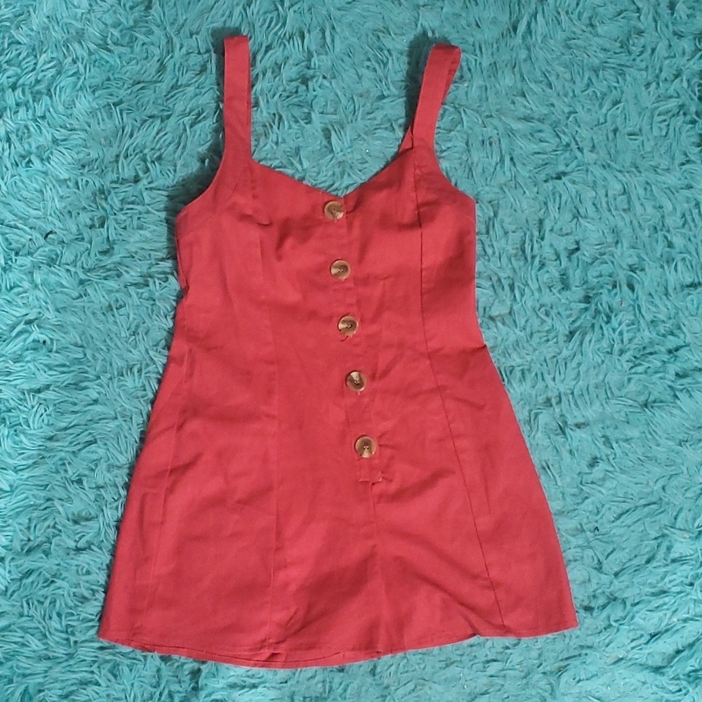 Wonderly Coral Sweetheart Romper